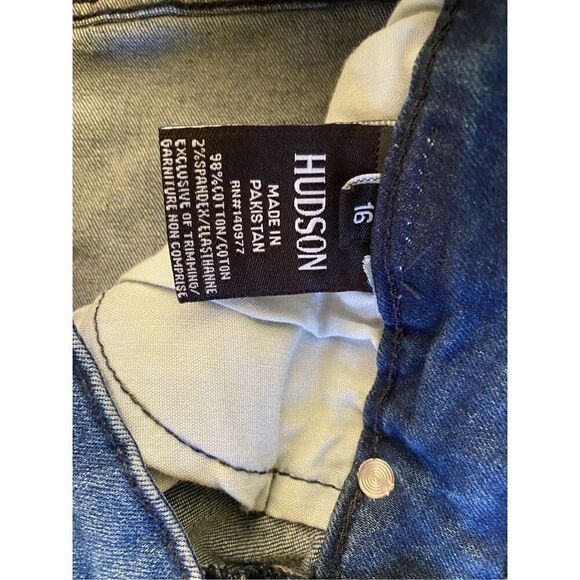 Hudson Jagger Skim Straight Girls Jeans size 16 new - Picture 3 of 5